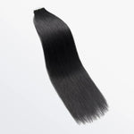 Load image into Gallery viewer, Premium Quality Straight Tape In Remy Hair Extensions #1 Jet Black
