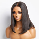 Load image into Gallery viewer, 5x5 Glueless Lace Closure Bob Wig 150% Density Straight
