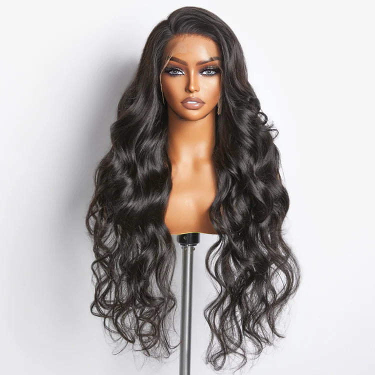 200% Density 13x4 Full Frontal Lace Wig Body Wave, 100% Human Hair