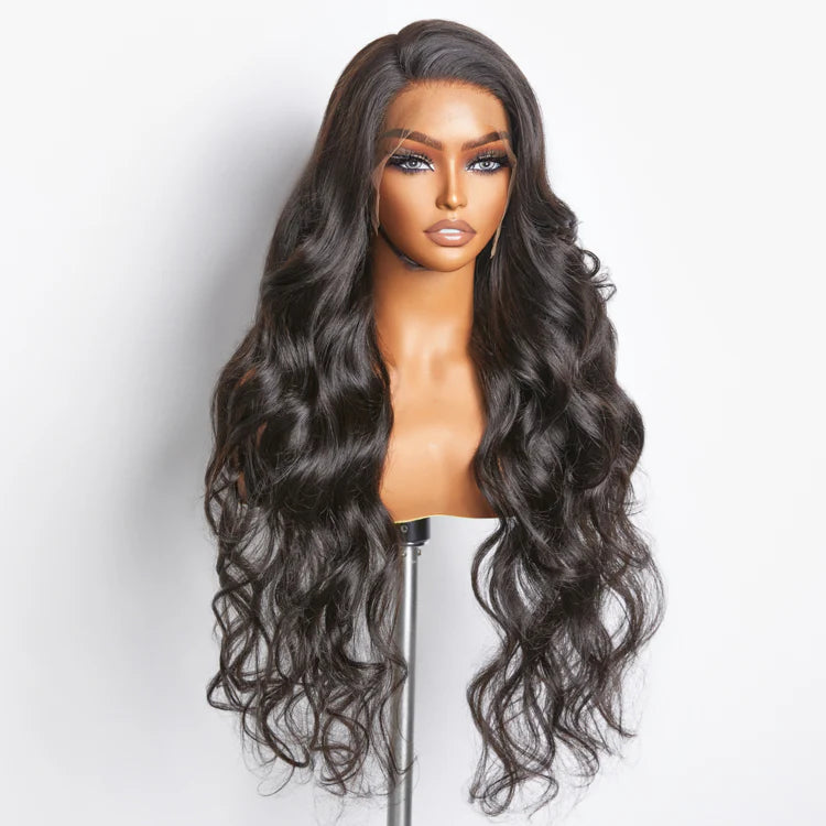 200% Density 13x4 Full Frontal Lace Wig Body Wave, 100% Human Hair