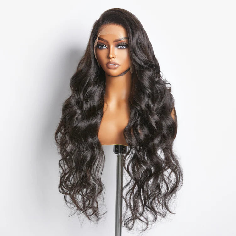 200% Density 13x4 Full Frontal Lace Wig Body Wave, 100% Human Hair