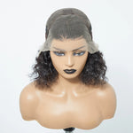 Load image into Gallery viewer, Pre-Plucked 13x4 Lace Front Water Wave Bob Wig 150% Density
