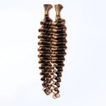 Load image into Gallery viewer, 20inch Deep Wave Bulk Hair For Braiding #P4/27 Color/Boho Braids
