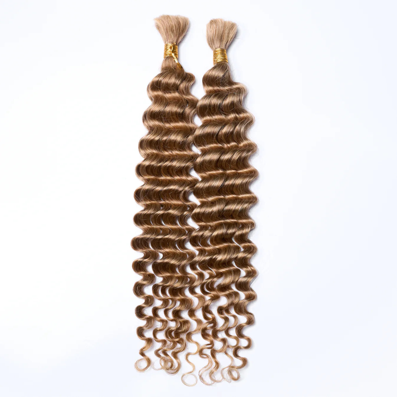 20inch Deep Wave Bulk Hair For Braiding #27 Color/Boho braids