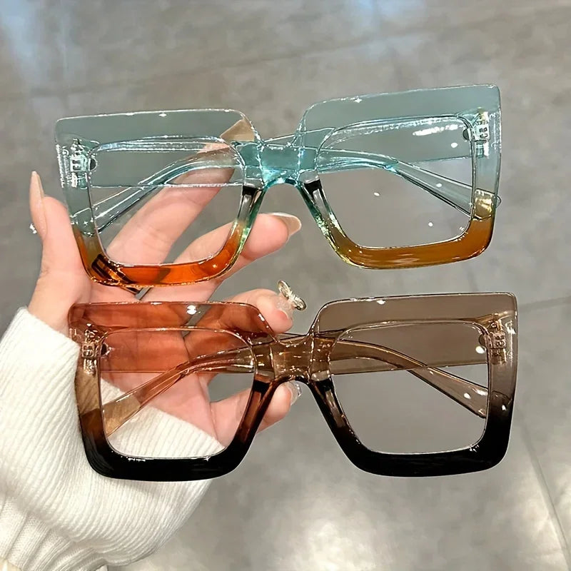 Icon Energy Oversized Square Sunglasses – Bold, Blocky, and Unbothered