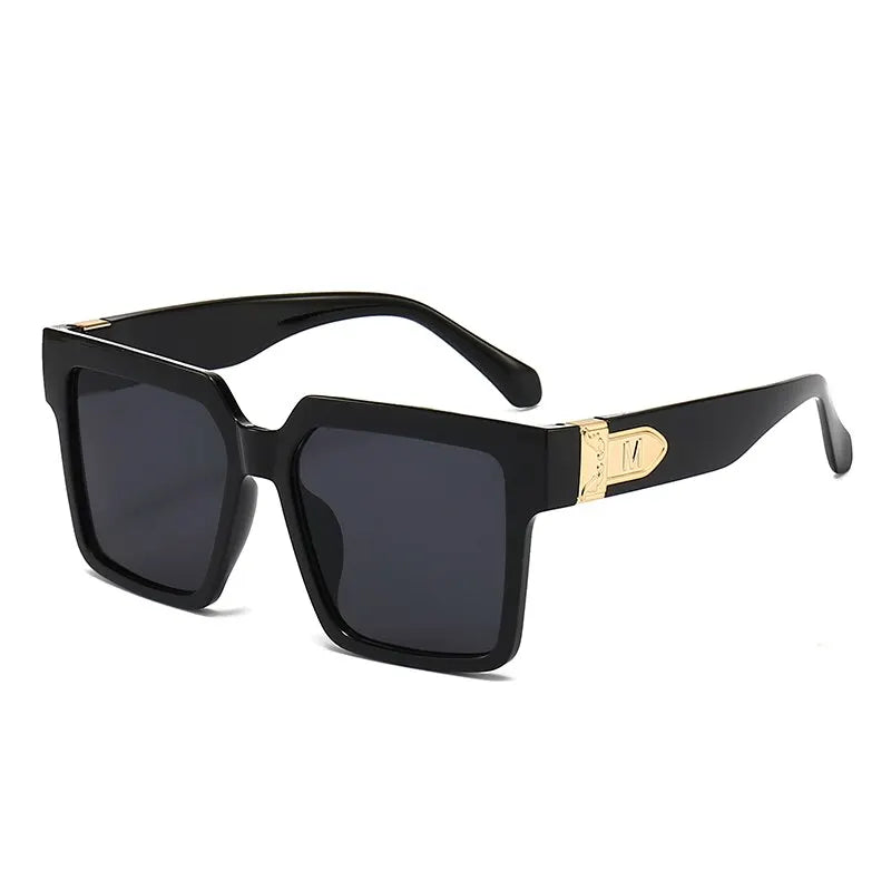 Oversized Square Luxury Sunglasses – Bold Frames, Bougie Energy