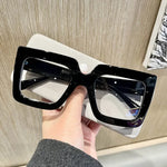 Load image into Gallery viewer, Icon Energy Oversized Square Sunglasses – Bold, Blocky, and Unbothered
