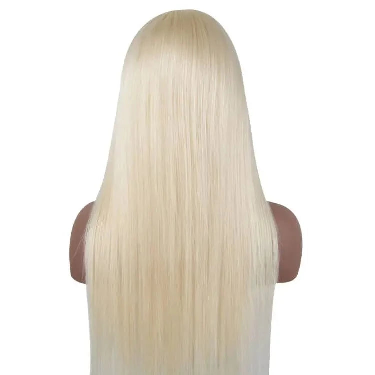 Wear Go Blonde 613  Glueless Lace Front HD Wig. Pre-Cut Pre-Plucked Transparent Straight Human Hair Wig.