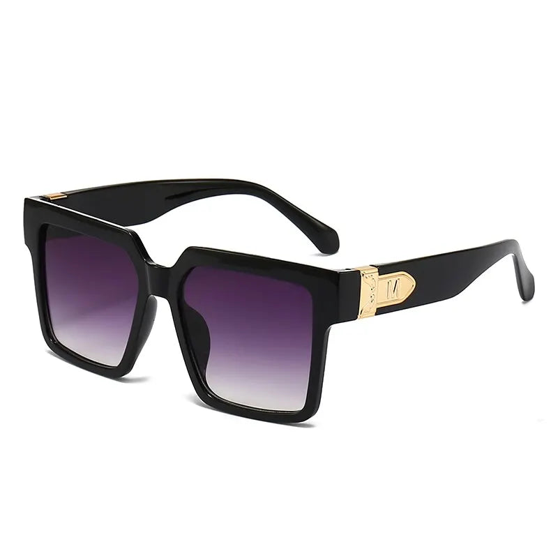 Oversized Square Luxury Sunglasses – Bold Frames, Bougie Energy