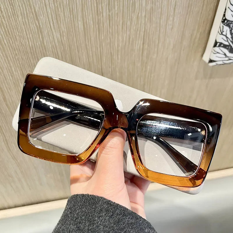Icon Energy Oversized Square Sunglasses – Bold, Blocky, and Unbothered