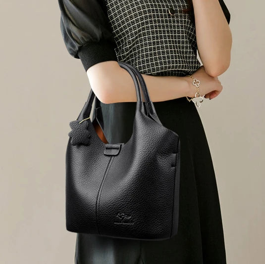 Soft Leather Luxury Handbag – Everyday Elegance with Premium Texture
