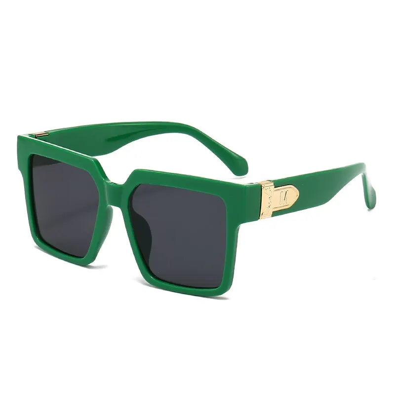 Oversized Square Luxury Sunglasses – Bold Frames, Bougie Energy