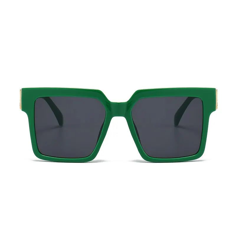 Oversized Square Luxury Sunglasses – Bold Frames, Bougie Energy