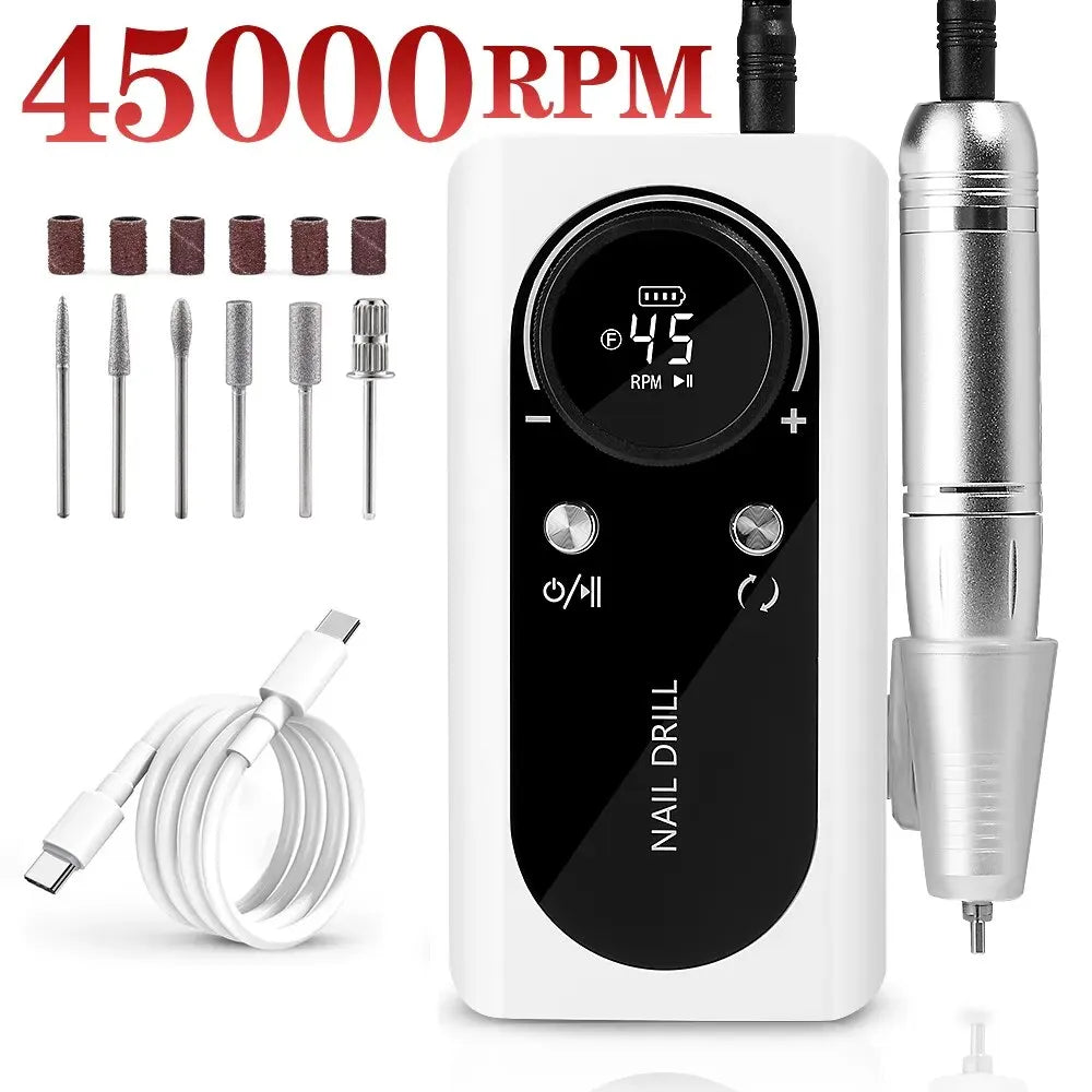 Electric Portable Nail File Machine