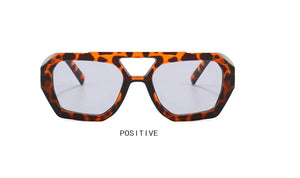 Double Beam Geometric Sunglasses – Futuristic Edge Meets Everyday Cool