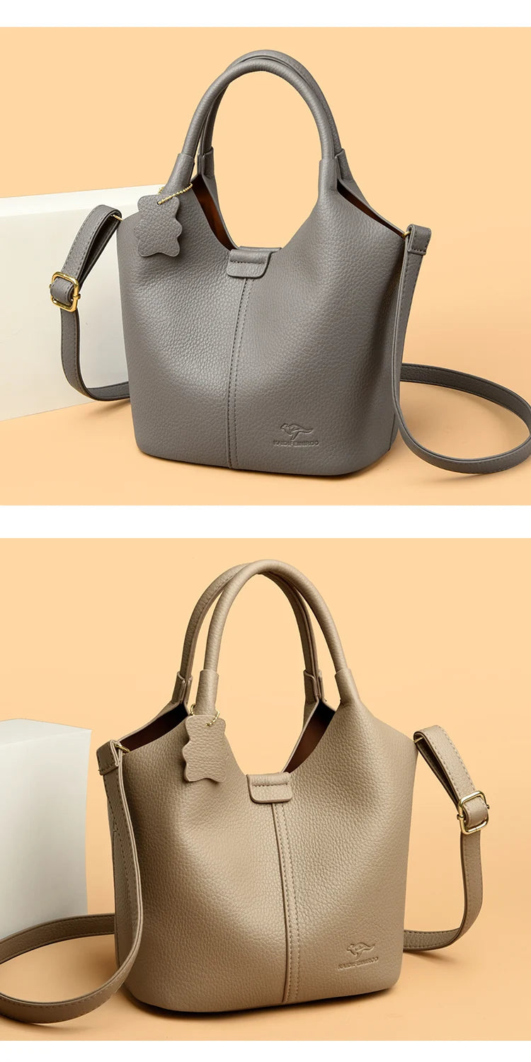 Soft Leather Luxury Handbag – Everyday Elegance with Premium Texture