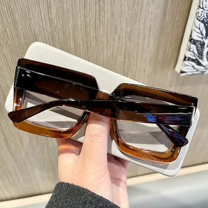 Icon Energy Oversized Square Sunglasses – Bold, Blocky, and Unbothered