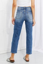 Load image into Gallery viewer, Full Size Emily High Rise Relaxed Jeans Pants
