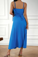 Load image into Gallery viewer, Sunkissed Ease Lace-Up Maxi Dress
