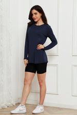 Load image into Gallery viewer, Round Neck Long Sleeve Top
