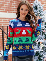 Load image into Gallery viewer, Christmas Round Neck Sweater
