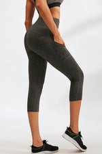 Load image into Gallery viewer, Slim Fit Wide Waistband Active Leggings with Pockets
