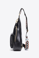 Load image into Gallery viewer, Faux Leather Crossbody Sling Bag – Sleek, Lightweight &amp; Versatile
