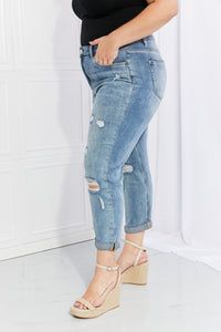 Full Size Distressed Jeans