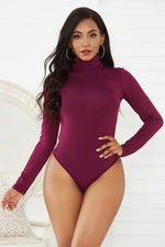 Load image into Gallery viewer, Turtleneck Long Sleeve Bodysuit
