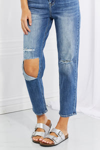 Full Size Emily High Rise Relaxed Jeans Pants