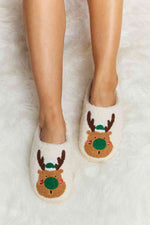 Load image into Gallery viewer, Melody Rudolph Print Plush Slide Slippers
