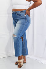 Load image into Gallery viewer, Full Size Emily High Rise Relaxed Jeans Pants
