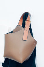 Load image into Gallery viewer, Fashion PU Leather Bucket Bag
