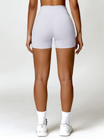 Load image into Gallery viewer, Twisted High Waist Active Shorts with Pockets
