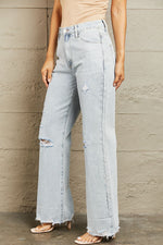 Load image into Gallery viewer, High Waist Flare Jeans Pants
