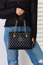 Load image into Gallery viewer, Quilted Leather Handbag
