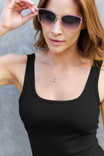 Load image into Gallery viewer, Square Neck Wide Strap Tank
