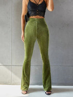 Load image into Gallery viewer, Ribbed High Waist Pants
