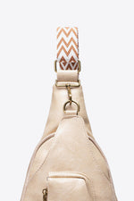 Load image into Gallery viewer, Faux Leather Crossbody Sling Bag – Sleek, Lightweight &amp; Versatile
