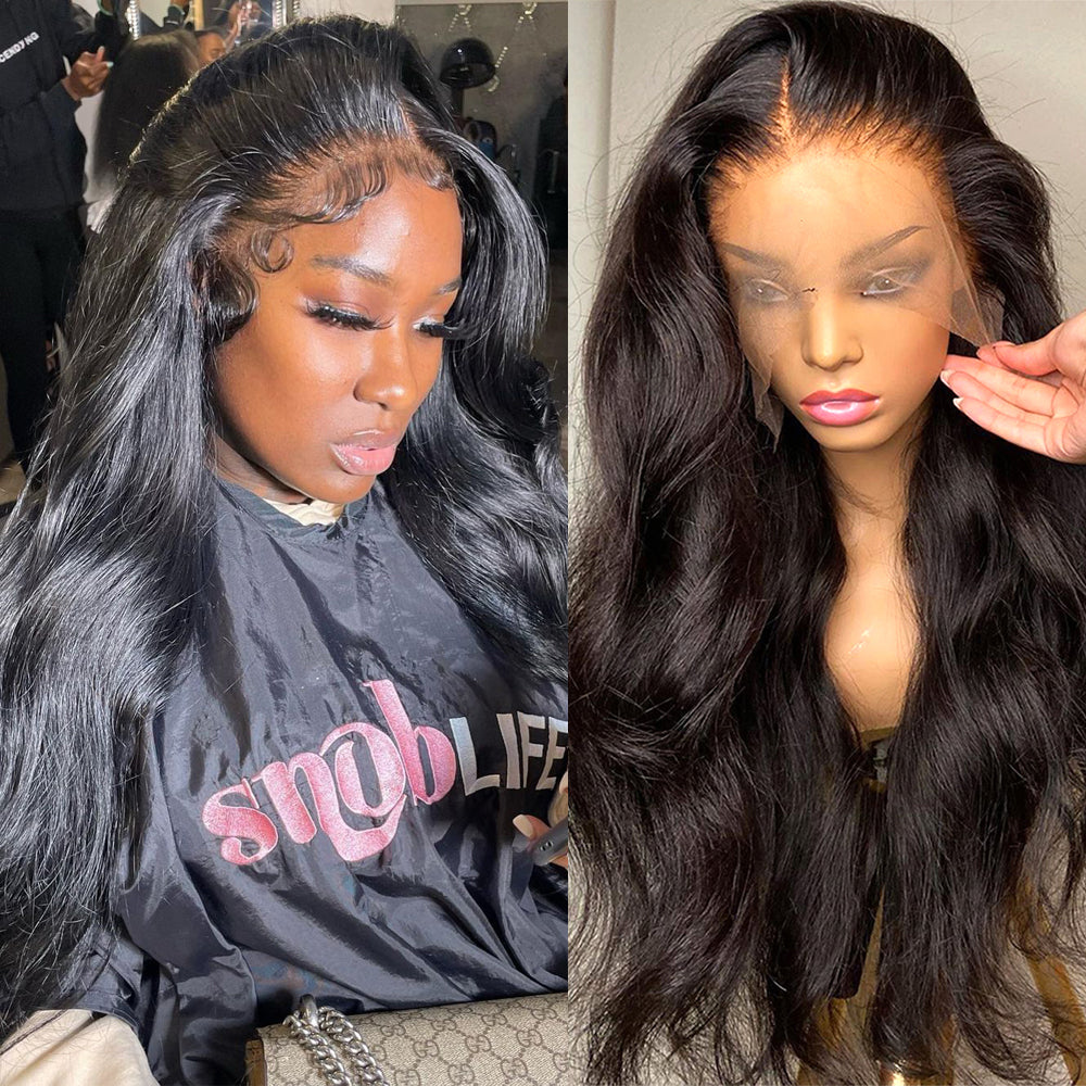 Pre-Plucked Loose Body Wave HD Lace Front