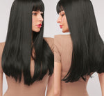 Load image into Gallery viewer, Long Straight Synthetic Wigs
