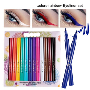 Waterproof Colorful Eyeliner Set