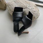 Load image into Gallery viewer, Square-Toe Heels
