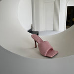 Load image into Gallery viewer, Square-Toe Heels
