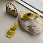 Load image into Gallery viewer, Square-Toe Heels
