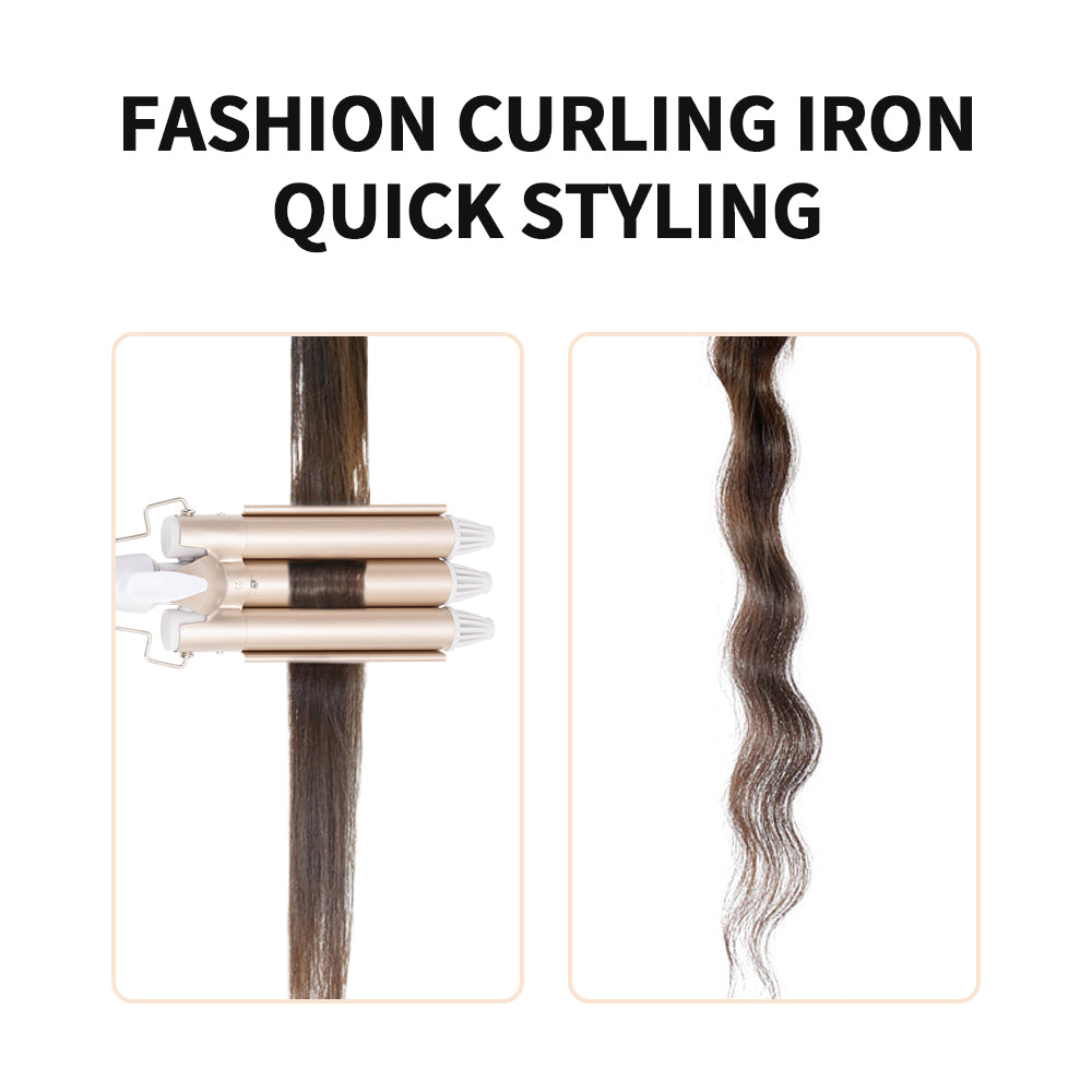 Crimping Curling Iron
