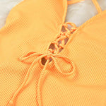 Load image into Gallery viewer, Solid One-piece Swimsuit
