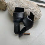 Load image into Gallery viewer, Square-Toe Heels
