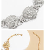 Load image into Gallery viewer, Lion Heads Choker Necklace
