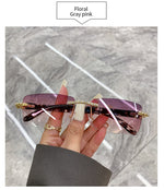 Load image into Gallery viewer, Rimless Vintage Sunglasses
